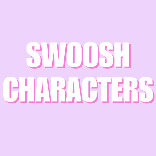 Swoosh Characters - Toddler/Youth WS