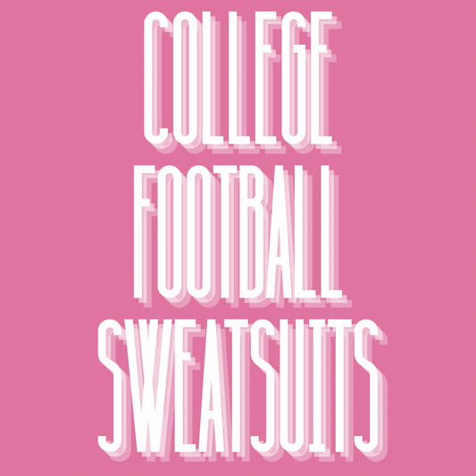 Football Sweatsuits (COLLEGE) - TODDLER/YOUTH WS