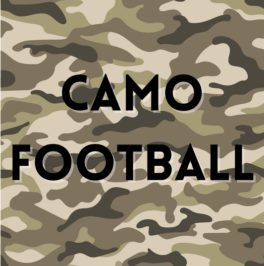 Camo Football - Toddler/Youth WS