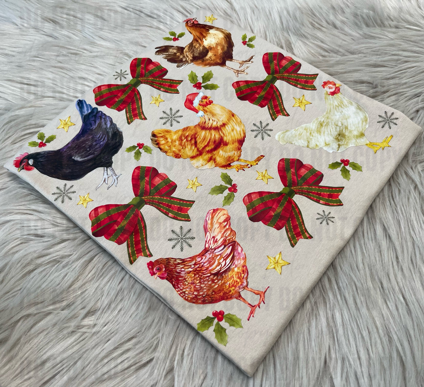 Festive Coquette Chickens - WS