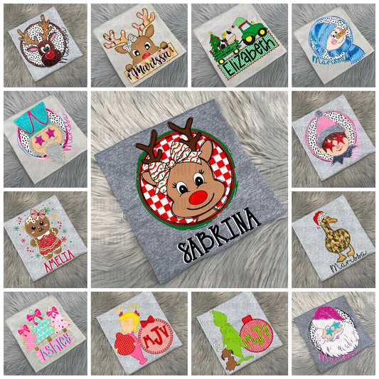 Girl Christmas Customs - Toddler/Youth WS