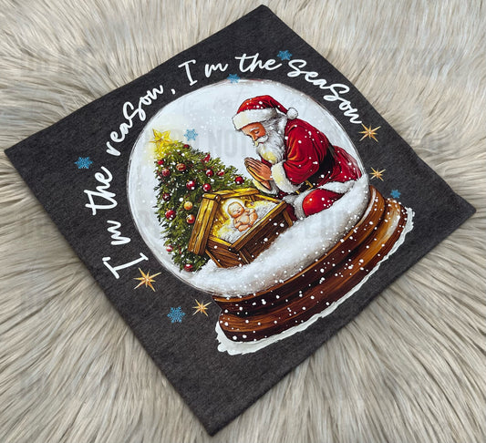 I'm the reason, I'm the season snow globe - Toddler/Youth WS