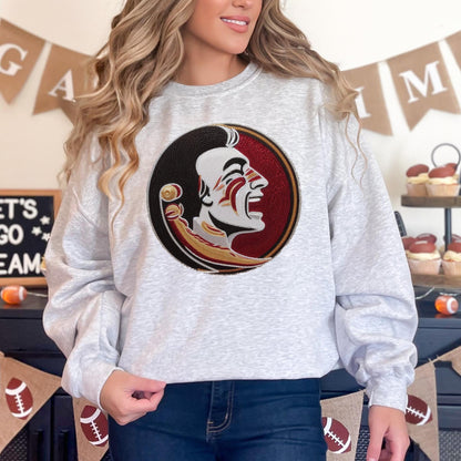 Glitzy football 🏈✨ tee  • long sleeve • crew (read description)