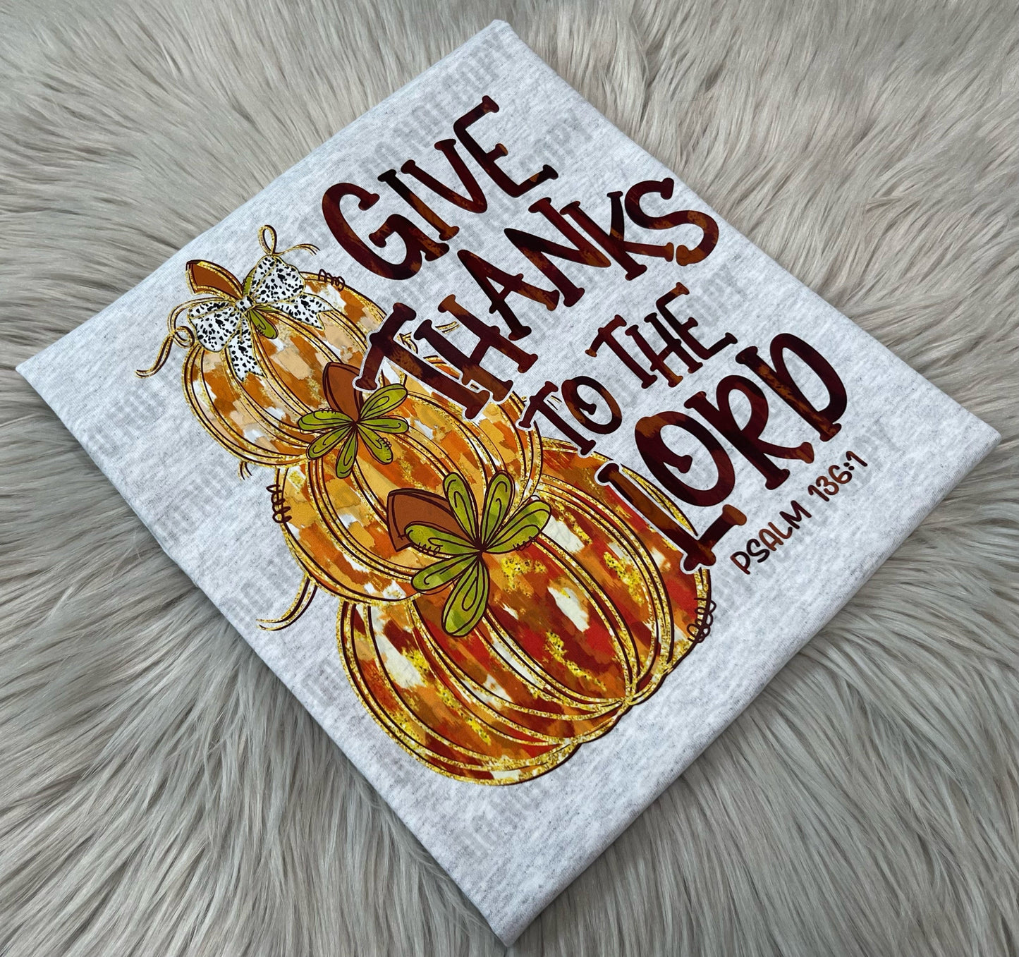 Give thanks to the Lord - WS