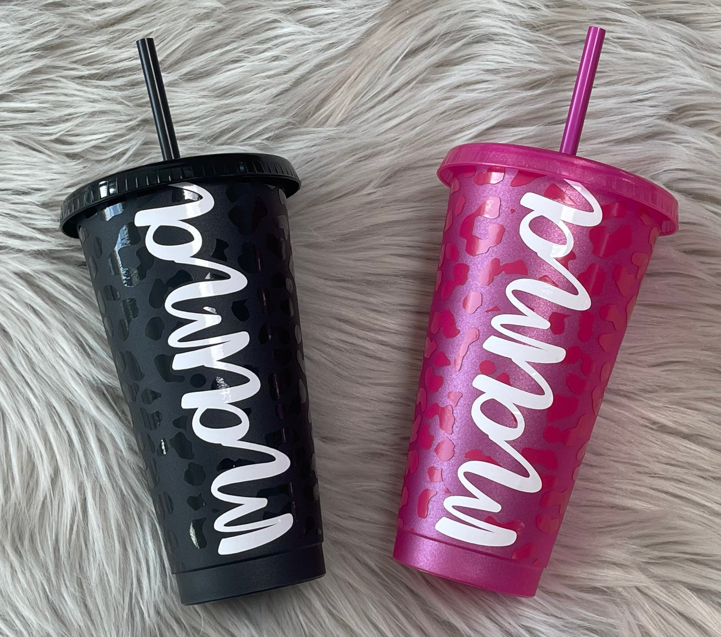 Mama Reusable Plastic Christmas Cup - DW